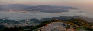 Panoramic view of Caminha